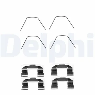 Delphi Zubeh?r f?r Bremsbel?ge vorne Mazda 6 GG GY LX0421