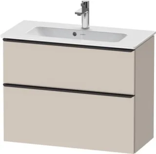 Duravit D-Neo Waschtischunterbau wandhängend Taupe Matt 810x372x625 mm - DE43690BD910000 DE43690BD910000