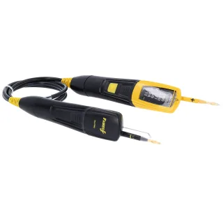 KS Tools Spannungsprüfer mit Schutzisolierung, zweipolig, mit akustischem Alarm, 12-1000 V - 117.0205