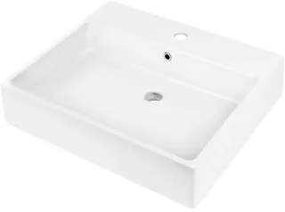 Neuesbad Serie 400 Aufsatzwaschbecken, Weiß, 600x500 mm NB1DECDT6U6S1