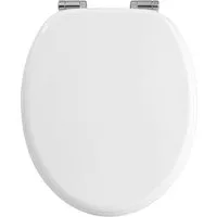 Woltu WC-Sitz (1-St), Toilettensitz mit Absenkautomatik Softclose Scharnier