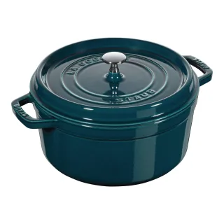 Staub La Cocotte Cocotte 26 cm, rund, La-Mer, Gusseisen