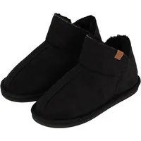 XQ Footwear LADIES HOME BOOTS SUEDE Hausschuh mit Logoprägung und kuscheligen, wärmenden Innenfutter