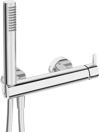 Neuesbad Serie 600 Brausearmatur mit Brauseset, Oberfläche: chrom NB1BQS_041M1