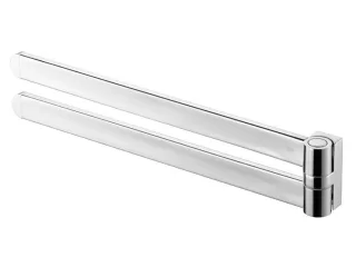 Neuesbad Futura Handtuchhalter zweiarmig, schwenkbar, chrom 02995