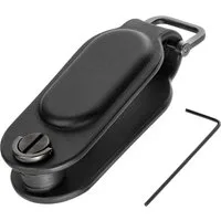 TROIKA Schlüsselanhänger TRACK & FIND, mit GPS Tracker Apple® Find My, Schlüssel Organizer, Key Organizer für 4 Schlüssel, Ortung per App, Metallöse & Kunstleder