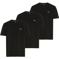 BOSS GREEN T-Shirt Tee 3Pack Regular Fit (Packung, 3-tlg., 3er-Pack) Stretch Jersey Cotton, Logo on Chest, Sparpackung