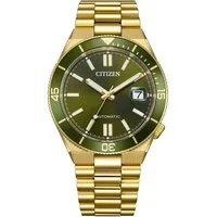 Citizen Automatikuhr Tsuyosa Shore NJ0232-53X, Armbanduhr, Damenuhr, Herrenuhr, Mechanische Uhr, Edelstahlarmband