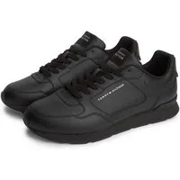 Tommy Hilfiger LIGHT EVA RUNNER LEATHER Sneaker Schnürer, Halbschuh, Freizeitschuh mit Logoschriftzug