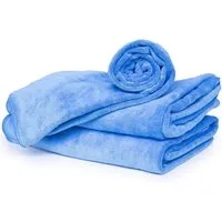 cosey Handtuch - Flauschiges Mikrofaser-Handtuch Set, Handtuch-Set 3 teilig