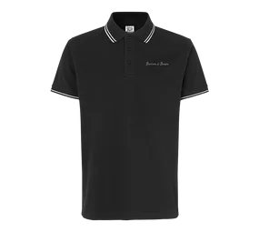 Barrels and Shafts Poloshirt - Schwarz