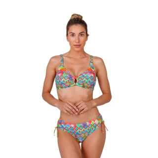 Damenbikini mit verstellbarem Cup und Panty TEGB0967C