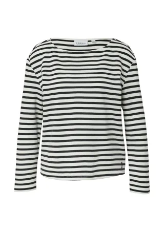 comma - Sweatshirt weiß|schwarz - Gr. - 36