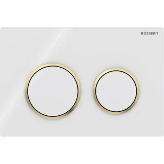 Geberit Betätigungsplatte Omega20, für 2-Mengen-Spülung, 115085KK1 115085KK1