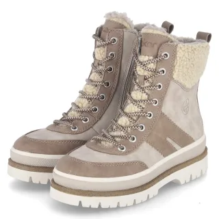 Rieker Winterboots  Beige - Gr. 37 -  Textil