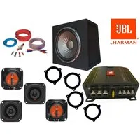 DSX JBL Set für BMW 3er E90 E91 E92 2005-2013 Set Laut Auto-Lautsprecher (420 W)