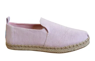 Toms dekonstruierte rosa Espadrilles