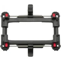 KlickFix Fahrradtasche KlickFix Zubehörhalter UNIKLIP 2 schwarz für Gepäckträgermontage Größe