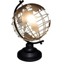Atmosphera Créateur d'intérieur Dekoobjekt Globus Metall, Metalldekorationen, Raumdekorationen 25 cm (Deko-Objekt, Deko-Objekt)