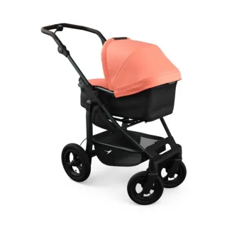 TFK mono 4 Kinderwagen-Set mit Luftrad-Set und Kombi-Einheit Salmon