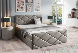 Boxspringbett Schlafzimmerbett HENRIK 140x200cm in div. Farbvarianten