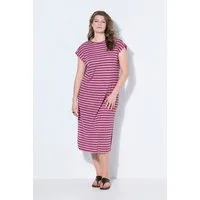 Studio Untold Jerseykleid Midikleid oversized Jersey Strukturringel ärmellos