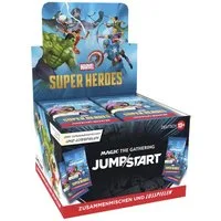 Wizards of the Coast Sammelkarte Magic The Gathering Marvel Super Heroes Jumpstart Booster Display DE