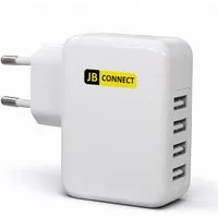 EAXUS 4-Port USB-Ladegerät (3100 mA, 1-tlg., universal Ladegeräte für die Steckdose)