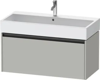 Duravit Ketho.2 Waschtischunterbau wandhängend Betongrau Matt 984x460x440 mm - K25078007070000 K25078007070000