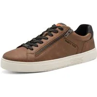 MARCO TOZZI Sneaker, Freizeitschuh, Halbschuh, Schnürschuh mit seitlicher Logoprägung