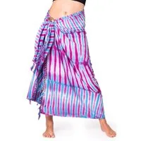 PANASIAM Sarong Pareo TieDye Design aus leichter Viskose Strandtuch Wrap, Viskose, Strandkleid Bikini Cover-up Tuch für den Strand Schultertuch Halstuch