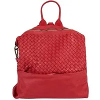 Samantha Look Cityrucksack, echt Leder, Made in Italy