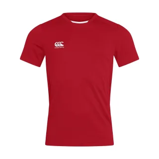Canterbury Unisex Club Dry T-Shirt für Erwachsene (rot)