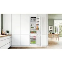 BOSCH Einbaukühlgefrierkombination Serie 4 KIN96VFD0, 193,5 cm hoch, 55,8 cm breit, Extra viel Platz für frischen Lebensmittel dank VitaFresh XXL