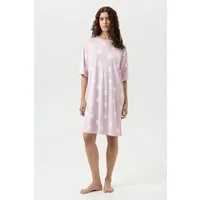 Mey Nachthemd Mey Damen Nachthemd kurzarm Serie Pretty Dots (1-tlg) Feminines Nachthemd, Gepunktet, Interlock, Baumwolle