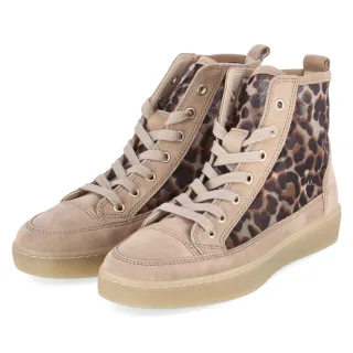 Gabor High Sneaker  Beige - Gr. 37 -  Textil