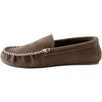Next Signature Mokassin Slipper aus Veloursleder Hausschuh