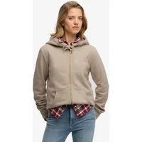 Superdry Kapuzensweatjacke Essential Logo Ziphood Hb Mit Logostickerei