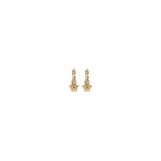 Medusa Charms Ohrringe in Goldtone