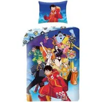 One Piece Bettwäsche Set aus Mikrofaser 140 × 200 cm mit 70 × 90 cm Kissenbezug, Mikrifaser, 1 teilig