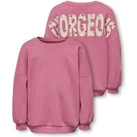 KIDS ONLY Sweatshirt KMGGEORGIA LIFE LS PRINT UB SWT NOOS
