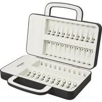 VOLTCRAFT Rundzellen-Ladegeräte-Koffer 40 Kanäle AA/AAA VC-14865480 Rundzellen-Lader (Automatischer Akkutest, Akku-Diagnose, Akkuerkennung)