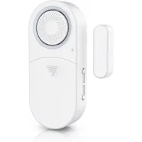 BEARWARE Fensteralarm / Türalarm, 120 dB lauter Signalton, Alarmsensor Fensteröffnungsmelder (für Tür & Fenster, Einbruchschutz, mit Batterien, Alarmanlage)