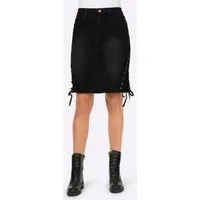 heine A-Linien-Rock Jeans-Rock