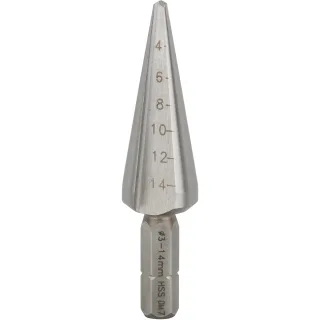 Bosch Blechschälbohrer HSS, Schaftdurchmesser 1/4 Zoll - 2608597522