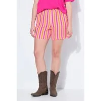 Studio Untold Shorts Shorts Wide Legs Neon-Stripes Elastikbund
