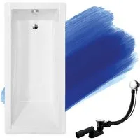 KOLMAN Badewanne Rechteck Modern 150x70, Ablaufgarnitur & Füße GRATIS