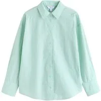 Next Hemdbluse Oversized Fit Boyfriend-Hemd mit langen Ärmeln (1-tlg)