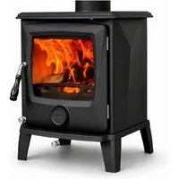 ECOfoxx Kaminofen Kleiner, robuster Gusseisen LUMI I, 4,9 kW