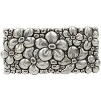 BELTINGER Gürtelschnalle Blumen 4,0 cm - Buckle Wechselschließe Gürtelschließe 40mm - Gürtel bi (1-St)